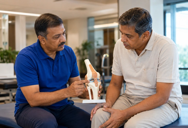 Arthritis treatment through physiotherapy rehabilitation
