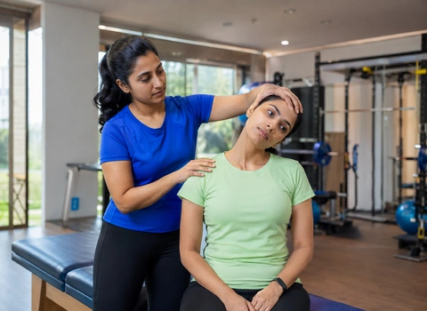 Cervical rehabilitation exercises for neck mobility improvement