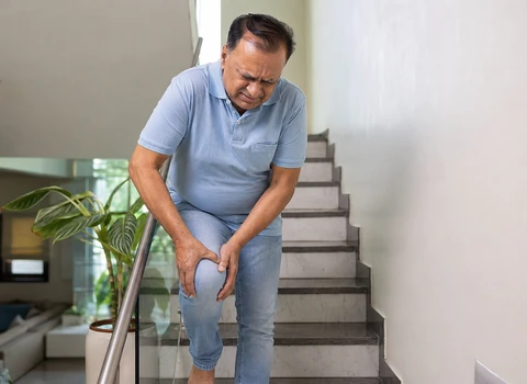 knee joint stiffness and osteoarthritis symptoms