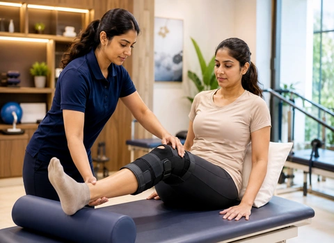 Post surgery physiotherapy assessment and recovery evaluation
