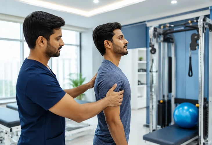 Posture correction therapy for neck pain treatment and spinal alignment
