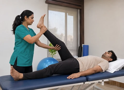 Sciatic nerve assessment and physiotherapy evaluation