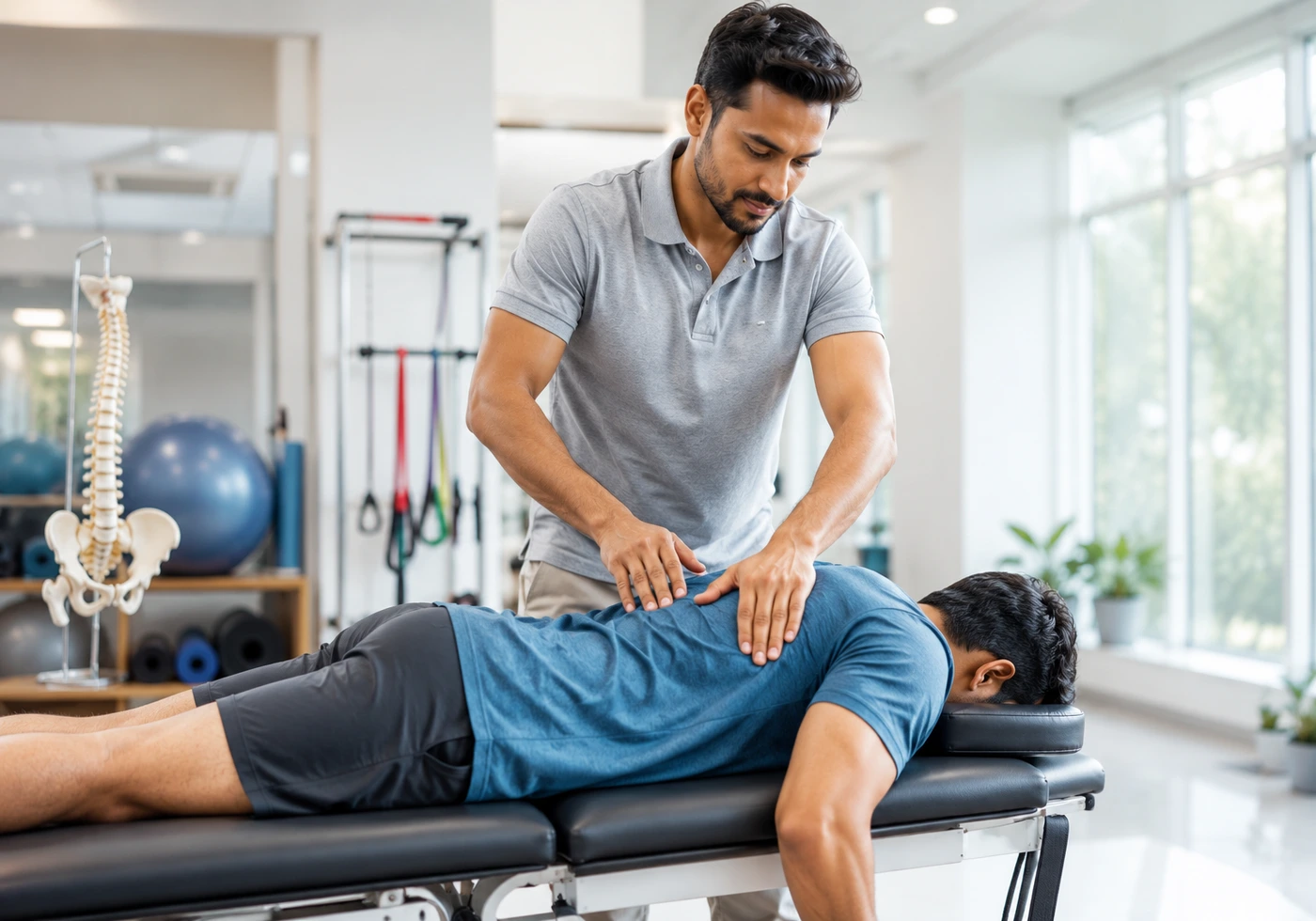 Spine physiotherapy treatment