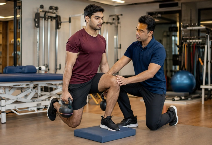 Sports injury strength training and rehabilitation exercises