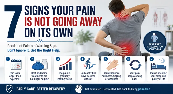 7 Signs Your Pain Is Not Going Away on Its Own
