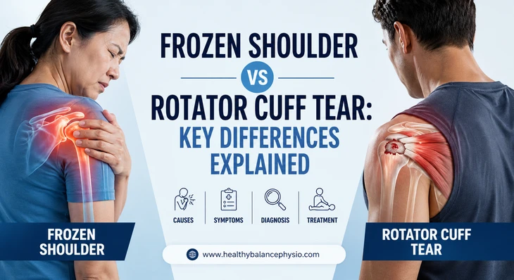 Frozen Shoulder vs Rotator Cuff Tear: Key Differences Explained