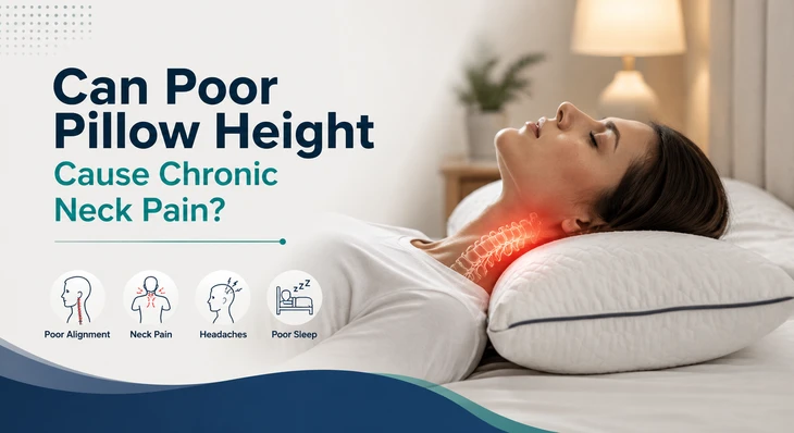 Can Poor Pillow Height Cause Chronic Neck Pain?