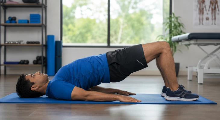glute-bridge-for-core-and-back-strength