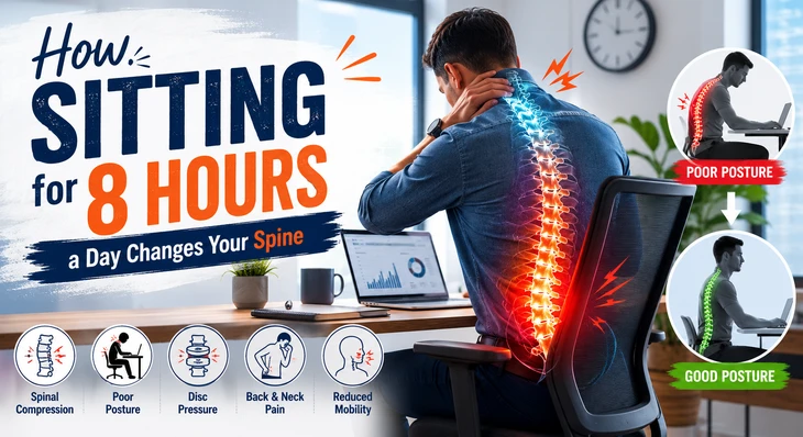 How Sitting for 8 Hours a Day Changes Your Spine