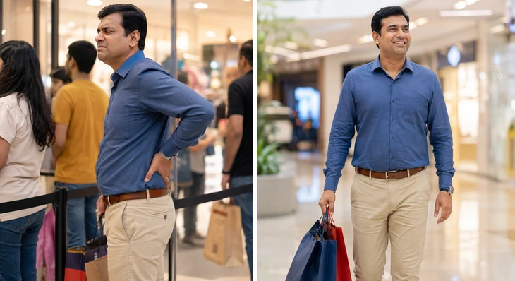 Lower Back Pain When Standing Still but Not Walking