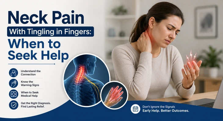 Neck Pain With Tingling in Fingers: When to Seek Help