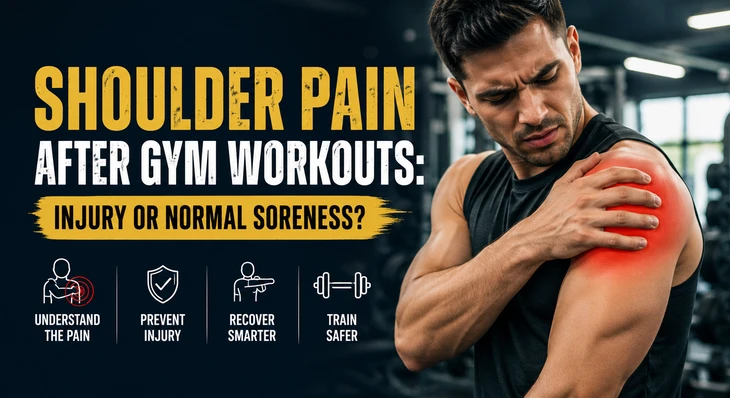 Shoulder Pain After Gym Workouts: Injury or Normal Soreness?