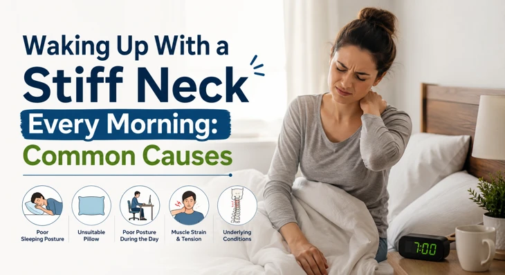 Waking Up With a Stiff Neck Every Morning: Common Causes