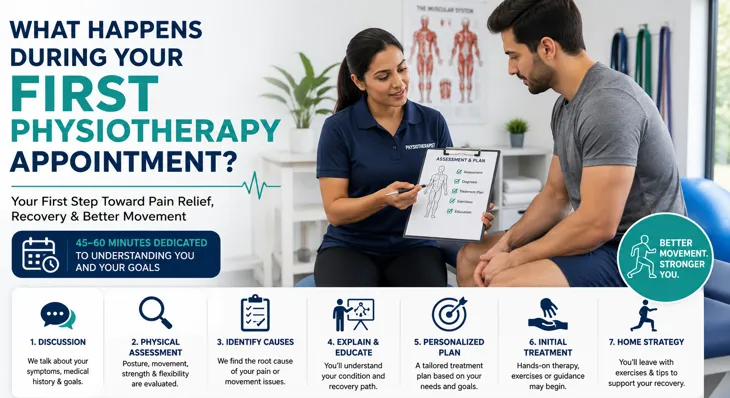 What Happens During Your First Physiotherapy Appointment?