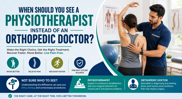 When Should You See a Physiotherapist Instead of an Orthopedic Doctor?